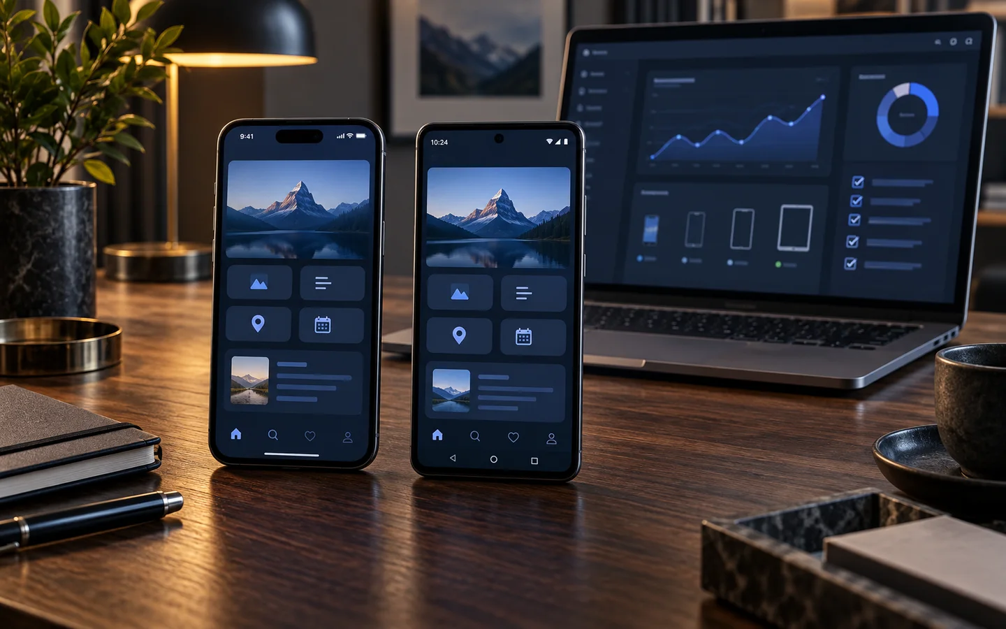 Схема сценария и результата по теме «Разработка приложения для iPhone: что подготовить до начала работ»
