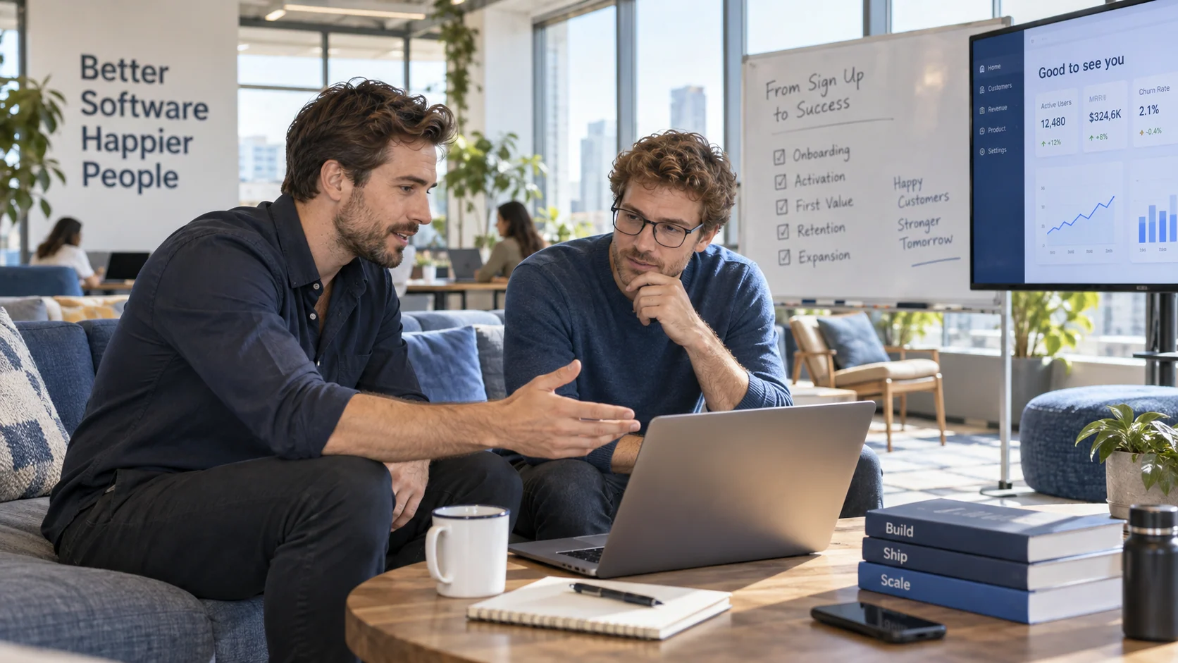 Тематическая иллюстрация: Разработка SaaS-платформы: как спланировать запуск и рост сервиса