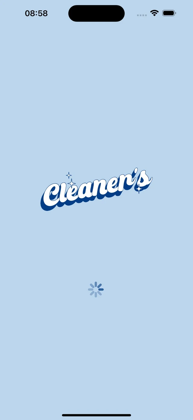 Cleaners — iOS, экран 1